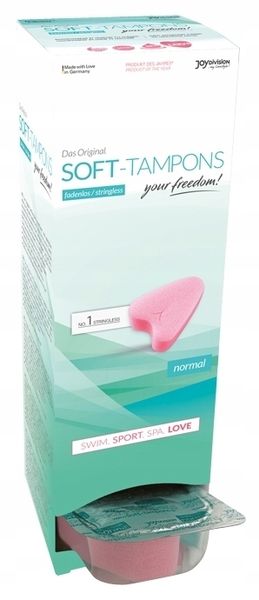 Soft-Tampons normal (box of 10) zdjęcie 1