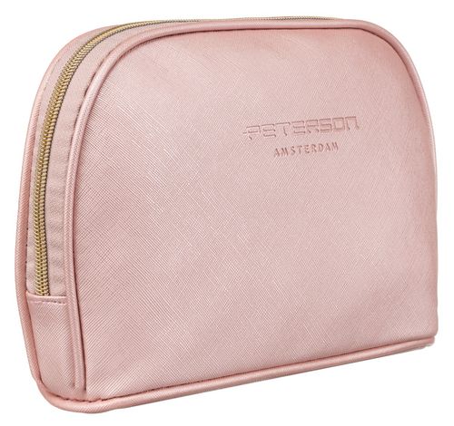 podróżna kosmetyczka damska ze skóry ekologicznej - peterson na Arena.pl