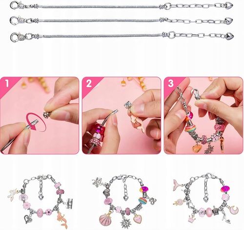 ZESTAW DO ROBIENIA BRANSOLETEK NASZYJNIKÓW PREZENT na Arena.pl