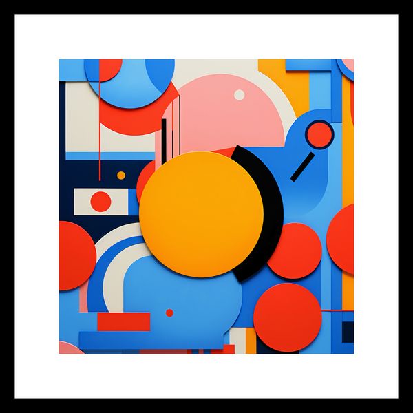 Plakat 20x20cm Kalejdoskop Emocji zdjęcie 3