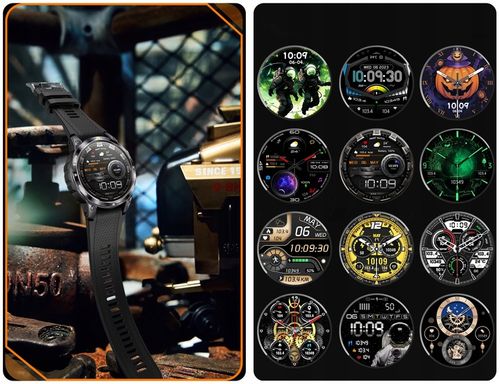 SMARTWATCH MĘSKI ZEGAREK GPS AMOLED 400mAh POLSKIE MENU Rozmowy na Arena.pl