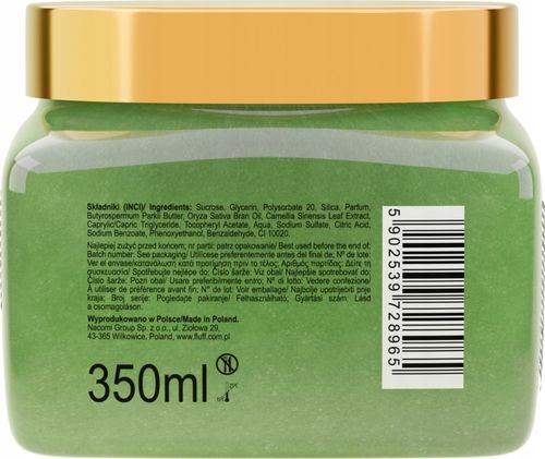 FLUFF PEELING DO MYCIA CIAŁA MATCHA LATTE 350 ML na Arena.pl