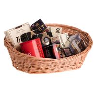 Owalna misa wiklinowa ekspozycyjna 46x37 H11/16 cm uniwersalny