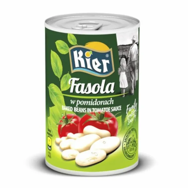 Fasolka w pomidorach 400g/240g zdjęcie 1