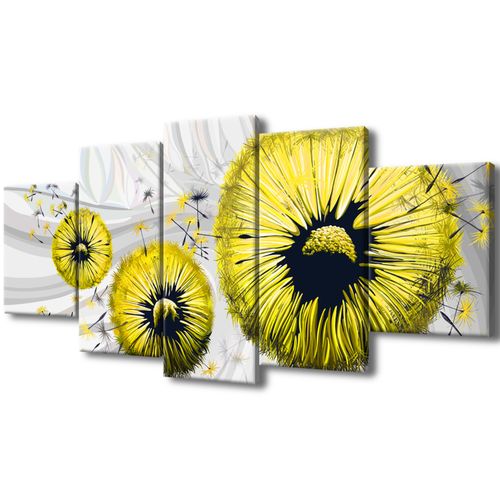 Obraz Na Płótnie 150X70 Żółte Dmuchawce 2 na Arena.pl