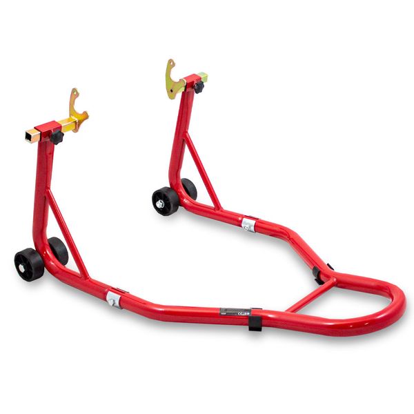 Stojak do motocykla tył czerwony zdjęcie 4