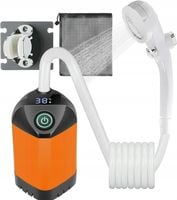 PRYSZNIC TURYSTYCZNY KEMPINGOWY POD NAMIOT PRZENOŚNY NATRYSK POLOWY POMPKA