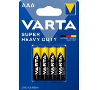 Baterie VARTA Super Heavy Duty AAA R3 cynkowo-węglowa paluszki małe 4 szt.