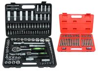 KOMPLET ZESTAW KLUCZY NASADOWYCH 148 ELEMENTÓW TORX 40 BENSON KLUCZE