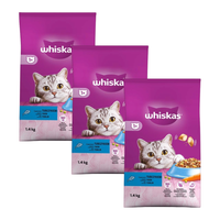 Whiskas Sucha karma dla kota tuńczyk 1,4 kg x 3 sztuki