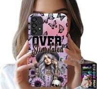 ETUI DO SAMSUNG GALAXY A33 5G - OVER STIMULATED, NASTOLETNIE WZORY, CASE