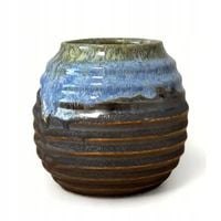 Tykwa Ceramiczna "Opona" do Yerba Mate - 280 ml (Glazurowana)