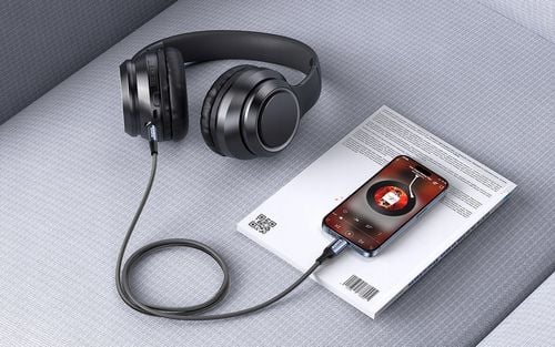 BOSTE KABEL ADAPTER PRZEJŚCIÓWKA AUDIO USB-C DO MINI JACK 3.5MM AUX 1M na Arena.pl