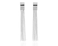 Kolczyki wiszące na sztyfcie łańcuszki