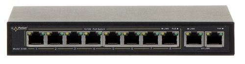 Switch POE do 8 kamer IP Pulsar S108 na Arena.pl