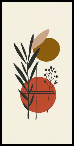 Plakat 50x100cm Kontrast w Botanice na Arena.pl