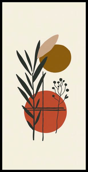 Plakat 50x100cm Kontrast w Botanice zdjęcie 2