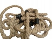 Poręcz z liną jutową w stylu LOFT YaPko