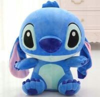2 x LILO I STITCH DUŻA Maskotka Duża Pluszak STICZ 55cm + BRELOK 3D