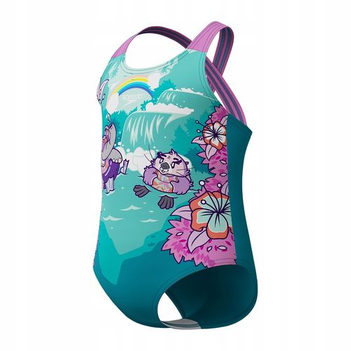 Strój kąpielowy jednoczęściowy dla dziewczynek na basen Speedo LTS 4lata na Arena.pl