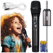 Bezprzewodowy mikrofon dynamiczny + odbiornik fal UHF zestaw DNA FU VOCAL