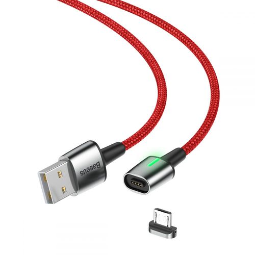 BASEUS MICRO USB MAGNETIC CABLE 200CM RED na Arena.pl