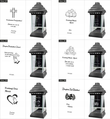 ZNICZ LAMPION KAPLICZKA z grawerem dla PRADZIADKA na Arena.pl