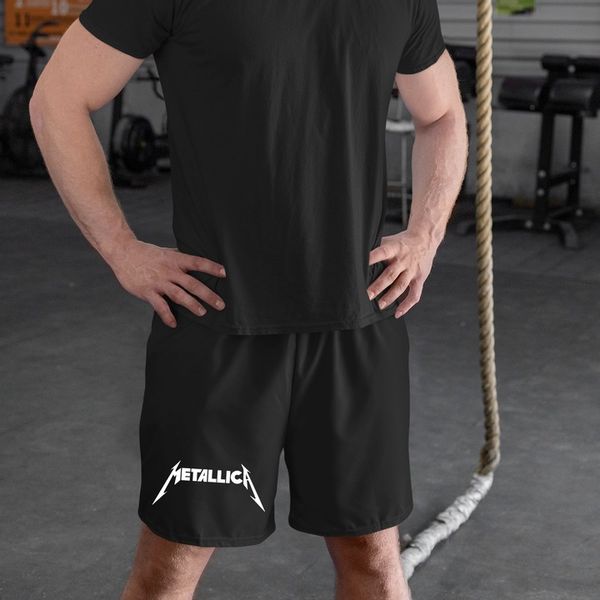 SPODENKI Z NADRUKIEM LOGO METALLICA DLA FANA ROCK zdjęcie 3