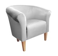 Fotel Milo nogi 20cm buk jasny szary MG39