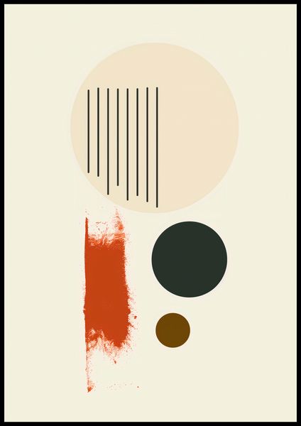 Plakat 70x100cm Symetryczna Struna zdjęcie 2