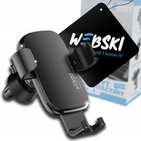 AUTOMATYCZNY UCHWYT NA TELEFON DO SAMOCHODU NA KRATKĘ NAWIEWU GRAWITACYJNY