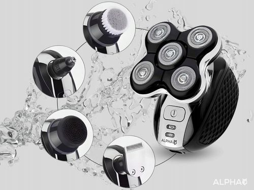 Golarka Męska + Maszynka Do Golenia i Włosów + Trymer Do Nosa Brody i Głowy na Arena.pl