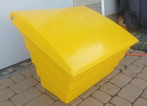 POJEMNIK skrzynia piasek piach sól drogową sorbent 70L PPM 70 litrów ŻÓŁTY na Arena.pl