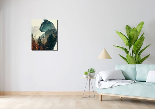 Obraz 50x60cm Koci Duch Lasu na Arena.pl