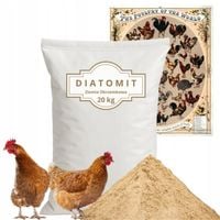 Ziemia Okrzemkowa Diatomit Pan Kurnik Utrzymuje Czystość w KURNIKU