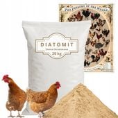 Ziemia Okrzemkowa Diatomit Pan Kurnik Utrzymuje Czystość w KURNIKU