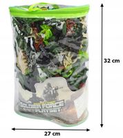 Ogromna Baza Wojskowa Żołnierzyki Mała Armia 300el Zabawki Prezent