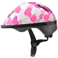 Kask rowerowy Meteor KS06 Hearts pink roz S 48-52cm Jr 24819 N/A