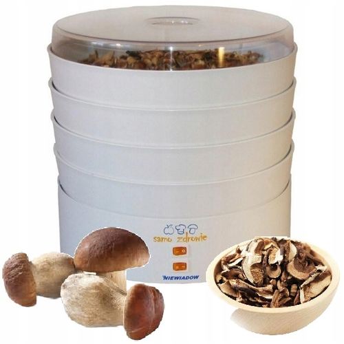 NIEWIADÓW 970.01PP POLSKA suszarka do grzybów ziół owoców 300W 4 sita 30cm na Arena.pl