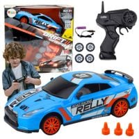 Autko Sportowe Zdalnie Sterowane R/C 1:24 Niebieski Wymienne Koła