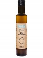 OLEJ Z CZARNUSZKI DZIECI JUNIOR 10,62! mg/g TYMOCHINONU 250ml NIERAFINOWANY