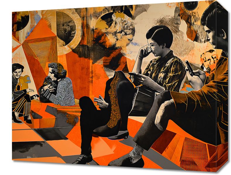 Obraz 50x40cm Przestrzeń Do Dialogu zdjęcie 1