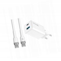 Szybka ładowarka GaN 45W USB-C z kablem do Xiaomi Redmi Note 9 Pro Max