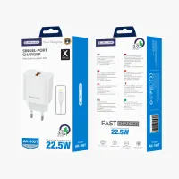 jellico ładowarka sieciowa ak165 22,5w 1xusb qc3.0 + kabel lightning
