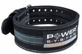 POWER-SYSTEM pas treningowy powerlifting do trójboju szary L