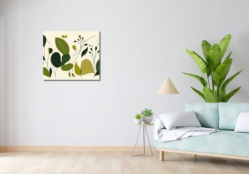 Obraz 70x60cm Świeżość Liści na Arena.pl