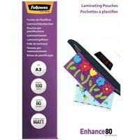 Folia do laminowania Fellowes matowa A3 80 mic