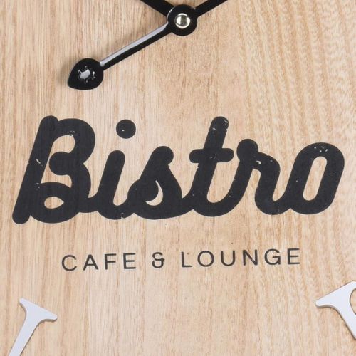 Zegar ścienny BISTRO duży RETRO LOFT 60 cm na Arena.pl