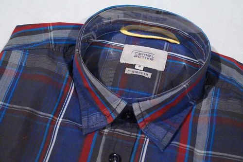 CAMEL ACTIVE Koszula Męska KRATKA M. na Arena.pl