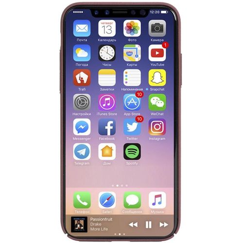Krusell Sandby Cover - Etui iPhone X (Rust) na Arena.pl